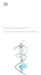 Mobile Screenshot of praxis-berghoff.de